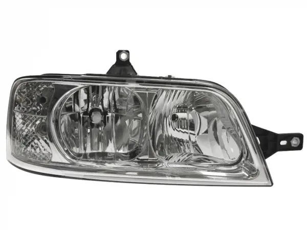Far Dreapta (H1 H7, electric, fara motoras, culoare interior: cromat, culoare semnalizator: transparent) potrivit CITROEN JUMPER; FIAT DUCATO; PEUGEOT BOXER -04.06