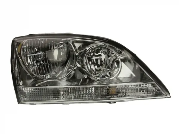 Far dreapta (H1 H7, manual, fundal cromat, fundal transparent) KIA SORENTO 2002-2009