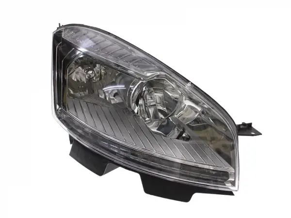 Far dreapta (H1 H7, reglaj electric, cu motoras, fundal negru) CITROEN C4 PICASSO 2006-2010