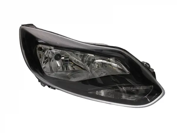 Far dreapta (H1 H7, reglaj electric, cu motoras, fundal negru) FORD FOCUS III