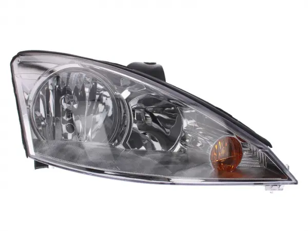 Far dreapta (H1 H7, reglaj electric, fundal cromat) FORD FOCUS 2001-2004