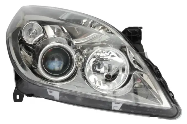 Far dreapta (H1 H7, reglaj electric, fundal cromat) OPEL SIGNUM, VECTRA C, VECTRA C GTS 2005-2008