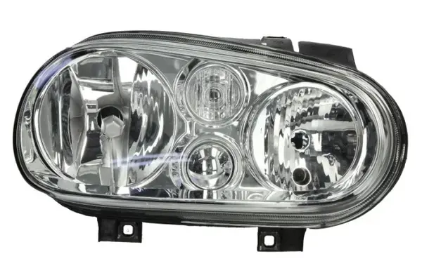 Far dreapta (H1 H7, reglaj electric, fundal cromat) VW GOLF IV 1997-2006