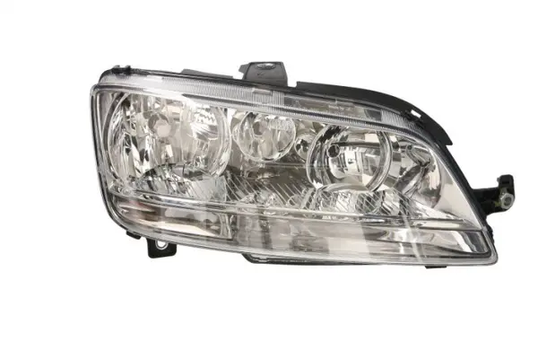 Far dreapta (H1, reglaj electric, cu motoras, fundal albastru insertii crom) FIAT IDEA, MULtripla