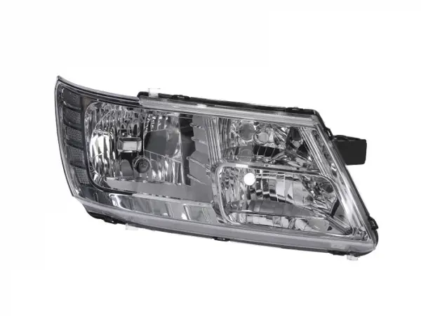 Far Dreapta (H11 HB3, electric, fara motoras, culoare insert: cromat, culoare semnalizator: transparent) potrivit FIAT FREEMONT