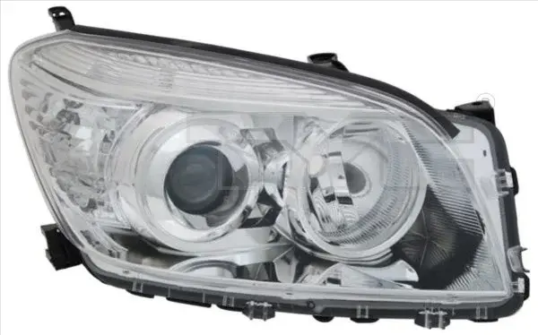 Far dreapta (H11 HB3, electric, fundal cromat) TOYOTA RAV 4 2005-2009