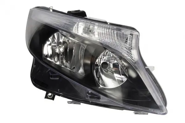 Far dreapta (H15 H7, reglaj electric, cu motoras, fundal negru) MERCEDES VITO dupa 2014