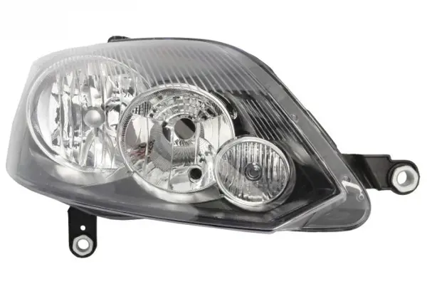 Far dreapta (H15 H7, reglaj electric, cu motoras, fundal negru) VW GOLF PLUS