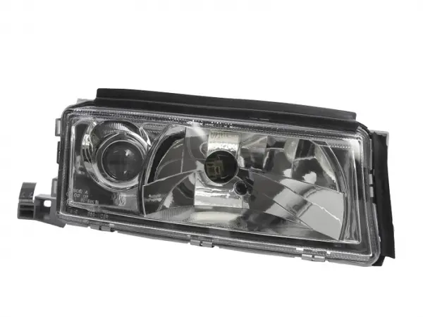 Far Dreapta (H3 H4, electric, fara motoras, culoare insert: argintiu) potrivit SKODA OCTAVIA I