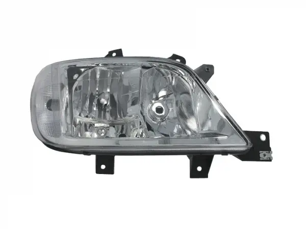 Far dreapta (H3 H7, reglaj electric, fundal cromat) MERCEDES SPRINTER 2003-2006