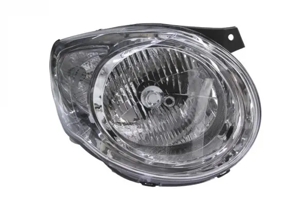 Far Dreapta (H4, electric, cu motor, culoare insert: cromat, culoare semnalizator: transparent) potrivit KIA PICANTO I