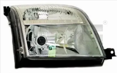 Far dreapta (H4, electric, cu motoras, fundal cromat) FORD FUSION 2002-2005