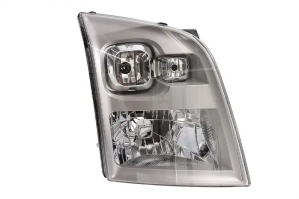 Far dreapta (H4, electric, cu motoras, fundal cromat) FORD TRANSIT, TRANSIT TOURNEO 2006-2014