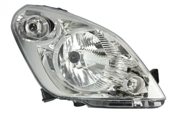 Far dreapta (H4, electric, cu motoras, fundal cromat) SUZUKI SPLASH 2008-2012