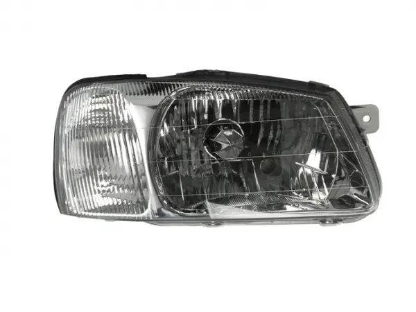 Far dreapta (H4, electric, fundal cromat, fundal transparent) HYUNDAI ACCENT 2000-2005
