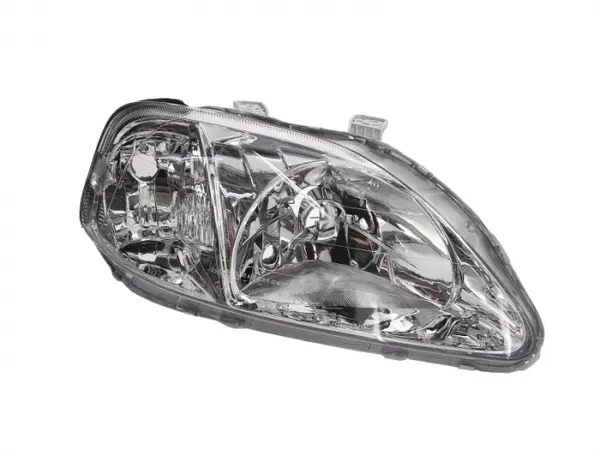 Far dreapta (H4, electric, fundal cromat) HONDA CIVIC, HATCHBACK LIMUZINA 1999-2001