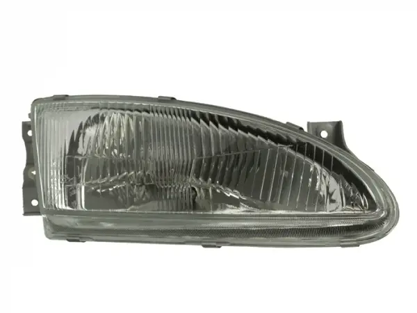 Far dreapta (H4, electric, fundal cromat) HYUNDAI ACCENT 1994-2000