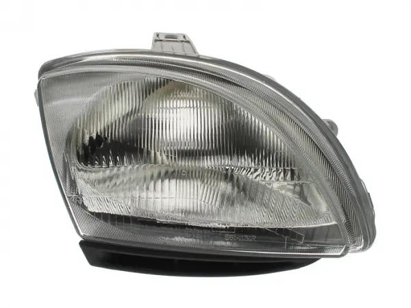 Far Dreapta (H4, electric, hidraulic, fara motoras, culoare insert: argintiu) potrivit FIAT SEICENTO 600 01.99-