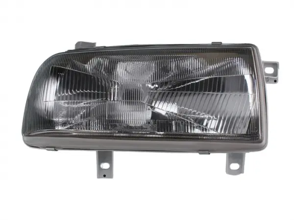 Far dreapta H4, electric, manual, fara motoras, culoare insert: cromat potrivit VW VENTO 01.91-09.98
