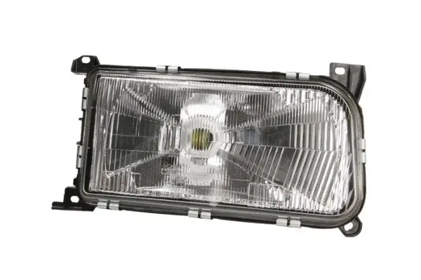 Far Dreapta H4, electric, manual, fara motoras, interior cromat potrivit VW PASSAT B3 B4 -05.97
