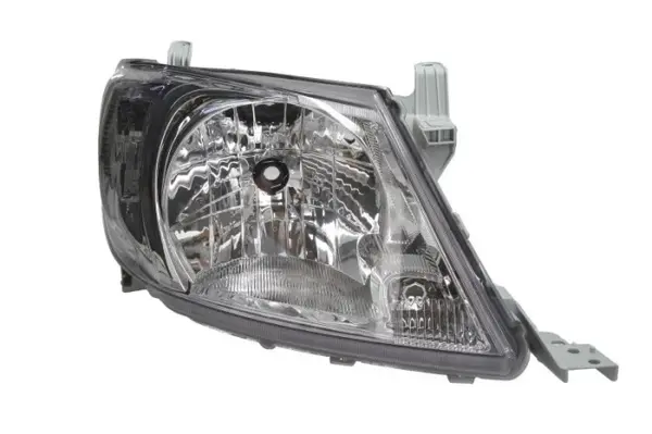 Far dreapta (H4, electric, manual, fundal cromat, fundal transparent) TOYOTA HILUX 2004-2015
