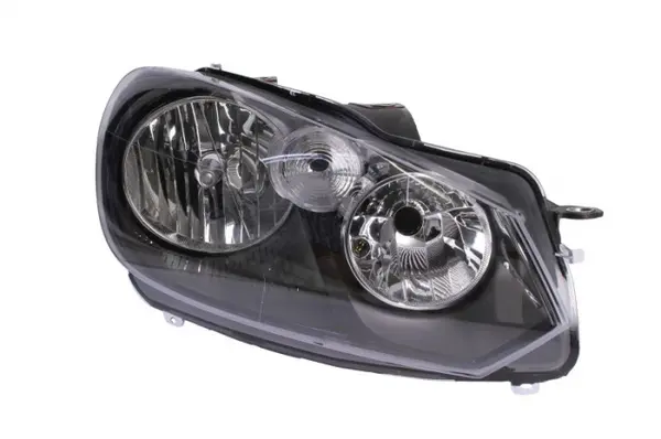 Far dreapta H7, electric, cu motor, culoare insert: cromat, culoare semnalizator: alb potrivit VW GOLF VI