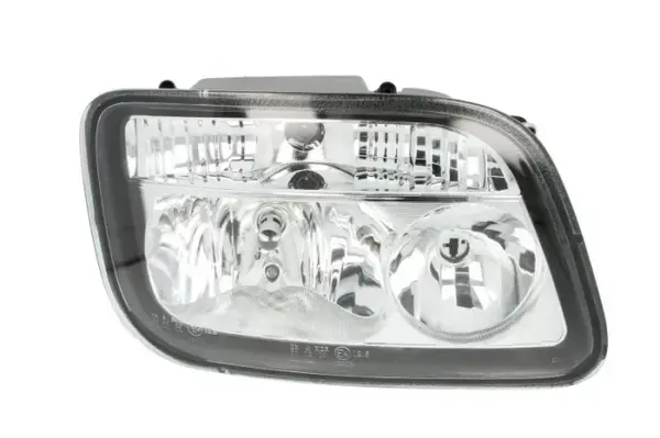 Far dreapta (H7 H1 PY21W W5W, reglaj manual) MERCEDES ACTROS MP2 MP3 10.02-