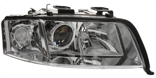 Far Dreapta (H7 H7, electric, fara motoras, culoare insert: cromat, culoare semnalizator: transparent) potrivit AUDI A6 C5, ALLROAD C5 01.01-12.04