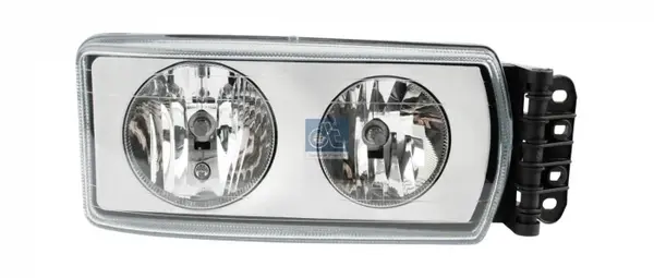 Far dreapta (H7, manual, fara motor, culoare insert: crom platinat) potrivit IVECO EUROCARGO I-III, EUROFIRE II, EUROTECH MT, STRALIS I, TRAKKER I, TRAKKER II; IRISBUS RECREO 01.91-