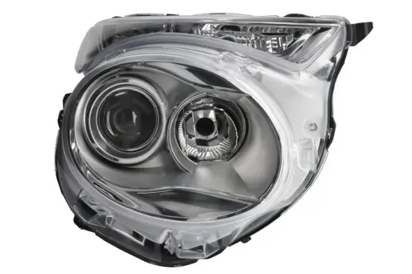Far Dreapta (H7 PY21W W5W, electric, culoare insert: cromat) potrivit CITROEN C1 II