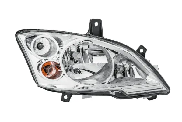 Far dreapta (H7, reglaj electric, cu motoras, fundal cromat) MERCEDES Clasa VIANO (W639), VITO MIXTO (W639), VITO (W639) dupa 2010