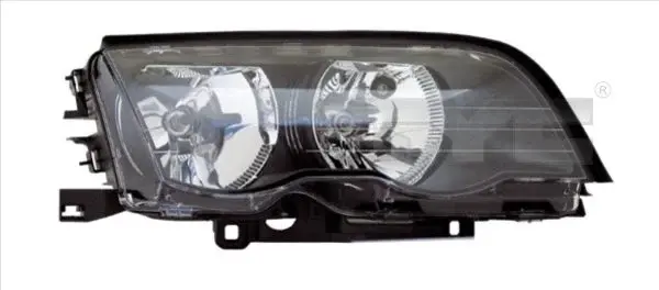 Far dreapta (H7, reglaj electric, cu motoras, fundal negru) BMW Seria 3 1998-2006