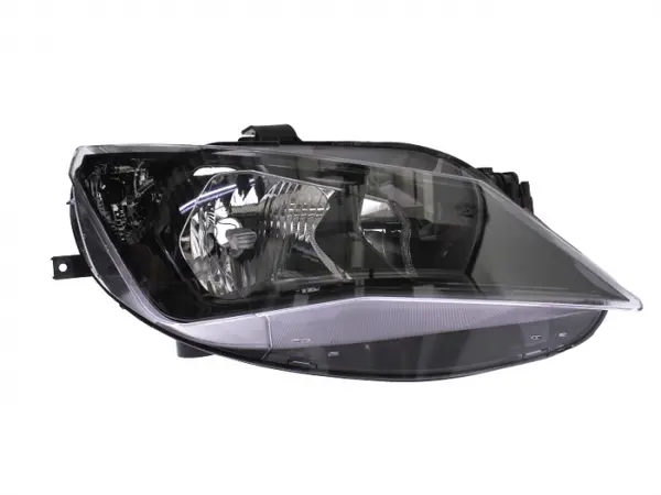 Far dreapta (H7, reglaj electric, fundal negru) SEAT IBIZA 2012-2017