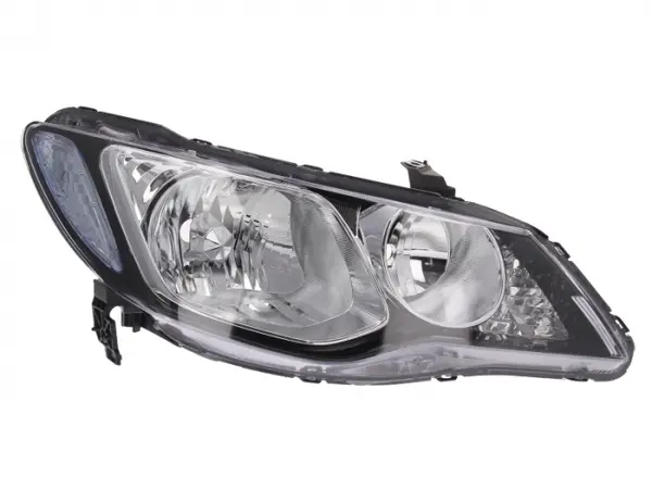 Far dreapta (HB3 HB4, manual, fundal cromat) HONDA CIVIC 2005-2008