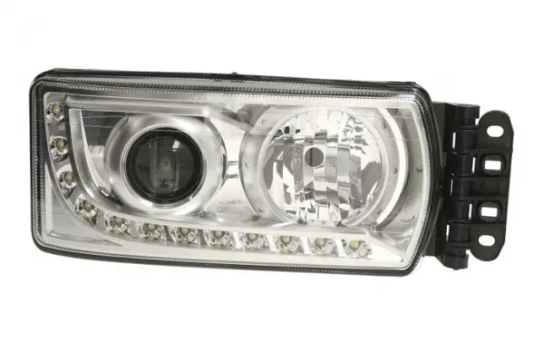 Far fata Dreapta (12LED 1WATT H7, manual, fara motoras, fara controler LED) potrivit IVECO EUROCARGO IV, EUROCARGO V, STRALIS I, STRALIS II 02.02-