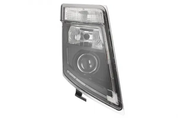 Far fata Dreapta (2 LED H7 PY21W, manual, fara motoras, baza neagra) potrivit VOLVO FH, FH16, FM, FM II 09.05-