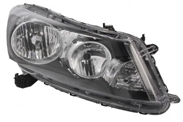 Far fata Dreapta (H1, electric, fara motoras, culoare insert: gri, culoare semnalizator: transparent) potrivit HONDA ACCORD IX, ACCORD VIII -06.15