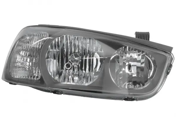 Far fata Dreapta (H1 H7, electric, cu motor, culoare insert: cromat, culoare semnalizator: transparent) potrivit HYUNDAI ELANTRA III