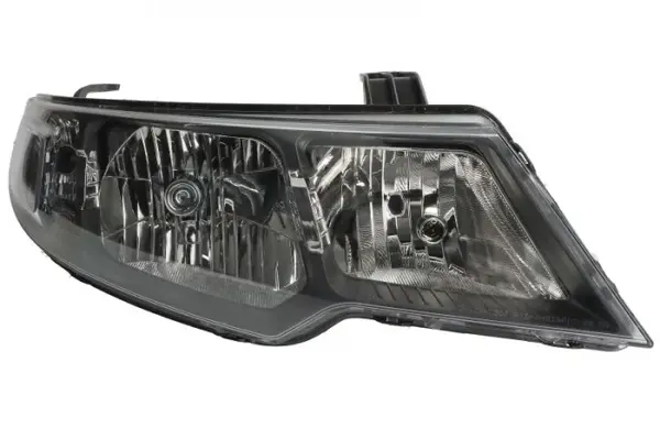 Far fata Dreapta (H1 H7, electric, manual, fara motoras, culoare insert: negru, culoare semnalizator: galben) potrivit KIA CERATO I, CERATO II