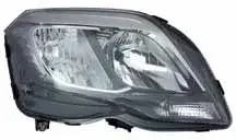 Far fata dreapta (H15 H7 PWY24W, electric, cu motor, culoare interior: negru) potrivit MERCEDES GLK (X204) -06.15