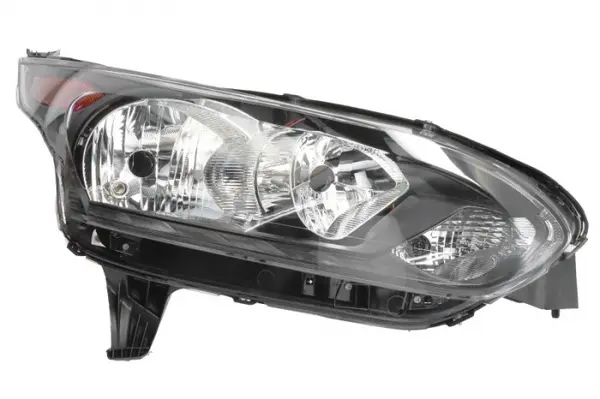 Far fata Dreapta (H15 H7 PWY24W W5W, electric, cu motor, culoare insert: negru) potrivit FORD TOURNEO CONNECT V408 NADWOZIE WIELKO, TRANSIT CONNECT, TRANSIT CONNECT V408 MINIVAN 01.15-