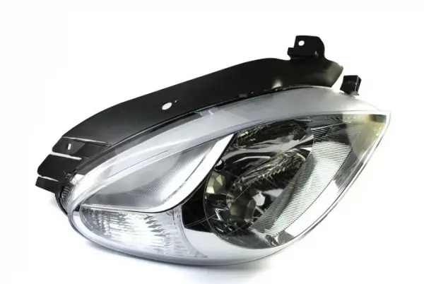 Far fata Dreapta (H4, electric, fara motoras, culoare insert: cromat, culoare semnalizator: alb) potrivit CITROEN XSARA PICASSO 01.04-