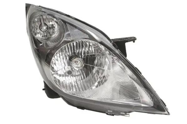 Far fata Dreapta (H4 PY21W W5W, electric, cu motor, culoare insert: cromat) potrivit CHEVROLET SPARK
