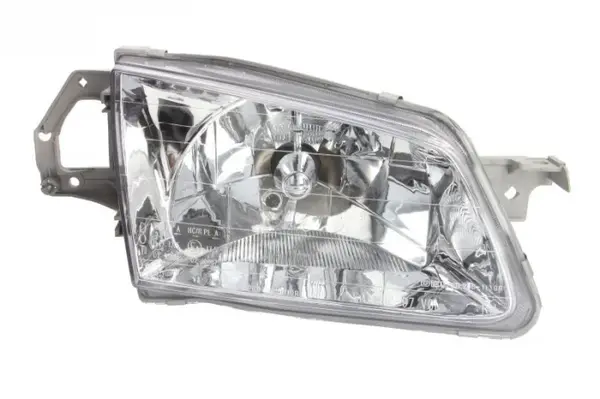 Far fata Dreapta (H4 W5W, electric, cu motor, culoare insert: cromat) potrivit MAZDA 323 F VI, 323 S VI