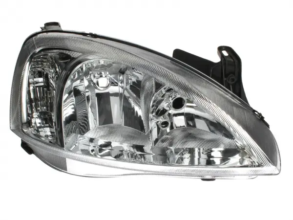 Far fata dreapta (H7, electric, fara motoras, culoare interior: cromat, culoare semnalizator: alb) potrivit OPEL COMBO TOUR, COMBO MINIVAN, CORSA C, CORSA C HATCHBACK -12.02