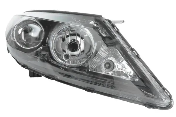 Far fata Dreapta (H7 H7, electric, manual, fara motoras, culoare insert: negru, culoare semnalizator: alb) potrivit KIA SPORTAGE II, SPORTAGE III -12.15