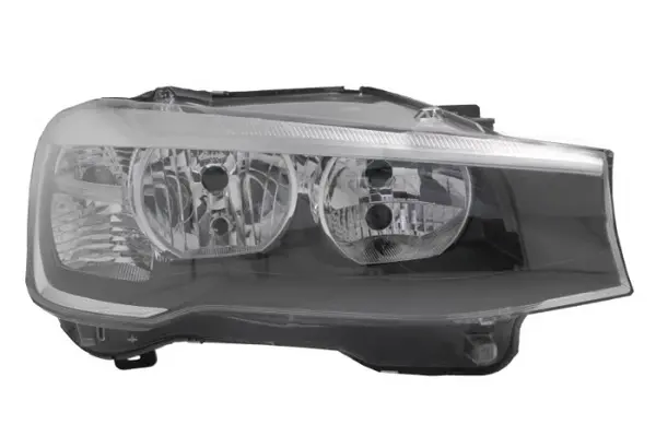 Far fata Dreapta (H7 H7 PY21W W21W W5W, electric, cu motor, culoare insert: cromat, culoare semnalizator: transparent) potrivit BMW X3 (F25), X4 (F26)