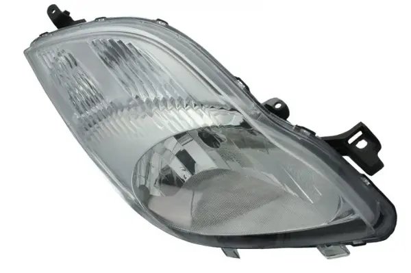 Far fata Dreapta (halogen, H4, electric, fara motoras, culoare semnalizator: transparent) potrivit TOYOTA YARIS 01.05-11.10