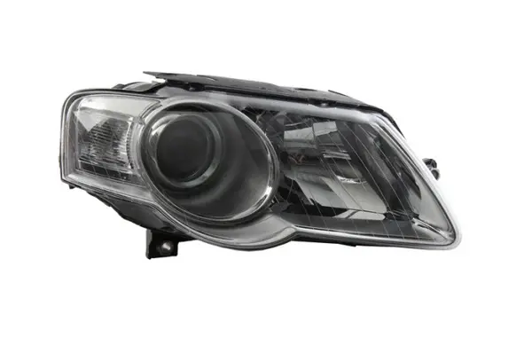 Far fata Dreapta (halogen, H7 W5W, electric, cu motor, culoare semnalizator: transparent) potrivit VW PASSAT B6 potrivit VW 03.05-11.10