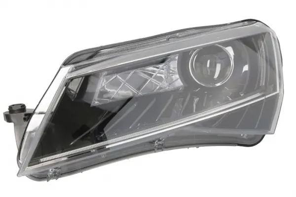 Far fata Stanga (bi-xenon LED, D3S LED, electric, cu motor) potrivit SKODA SUPERB III